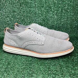 Cole Haan Original Grand Stitchlite Gray Knit Breathable Shoe C29734 Men's 10.5